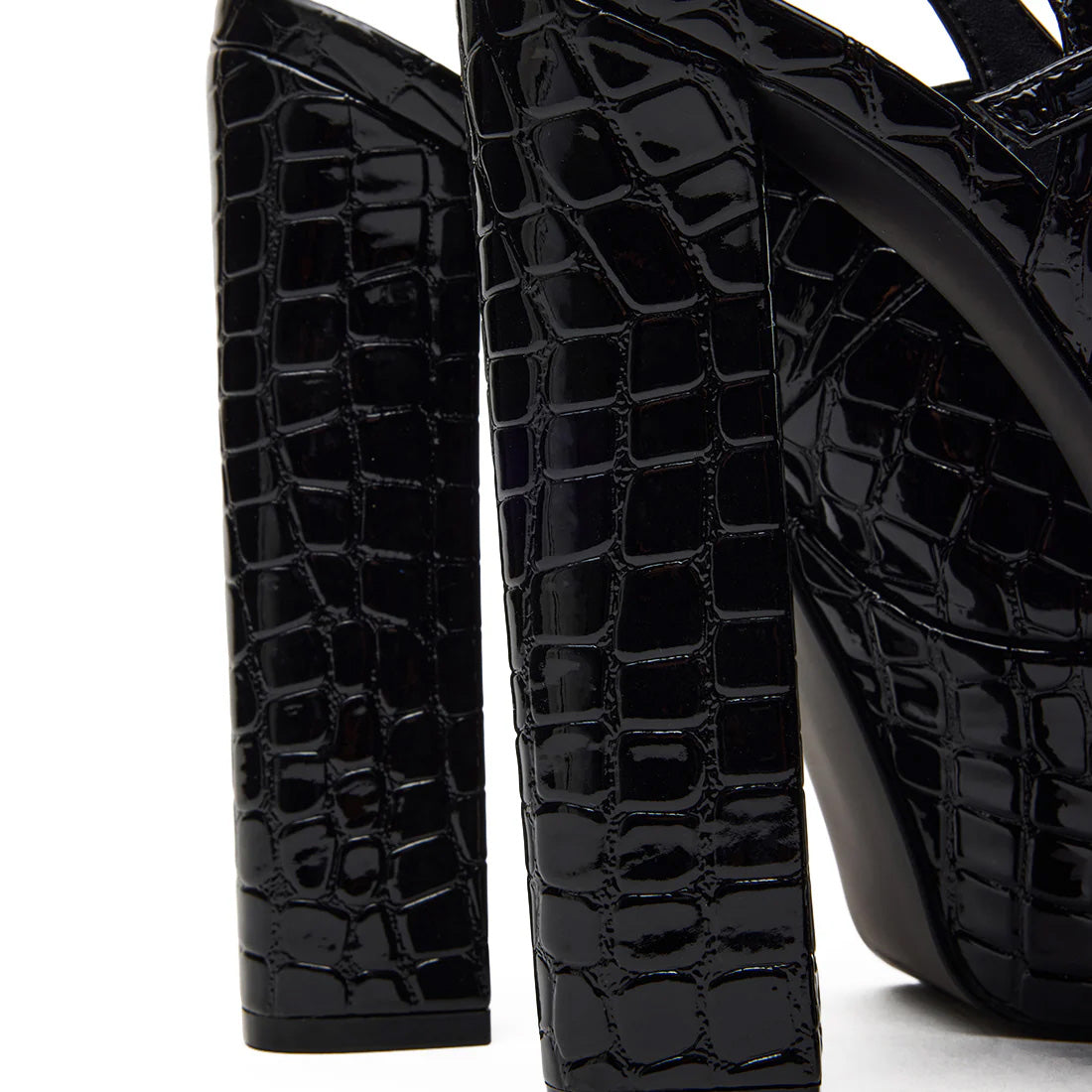SCOTLYN BLACK CROCODILE - view 5