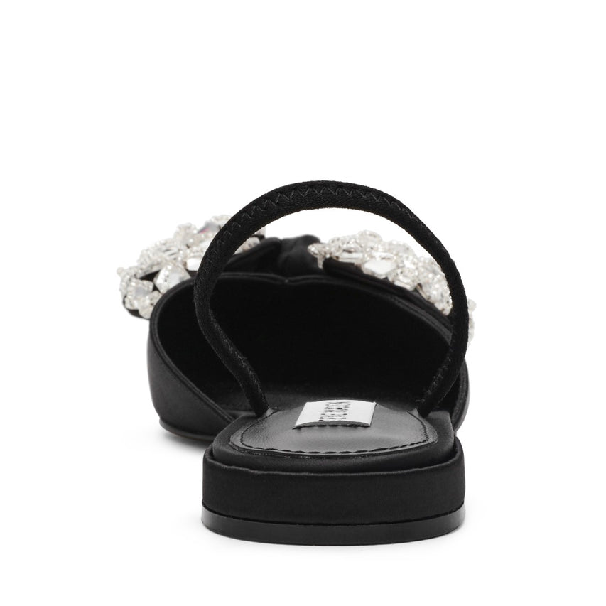 SLOANE ST. BLACK SATIN