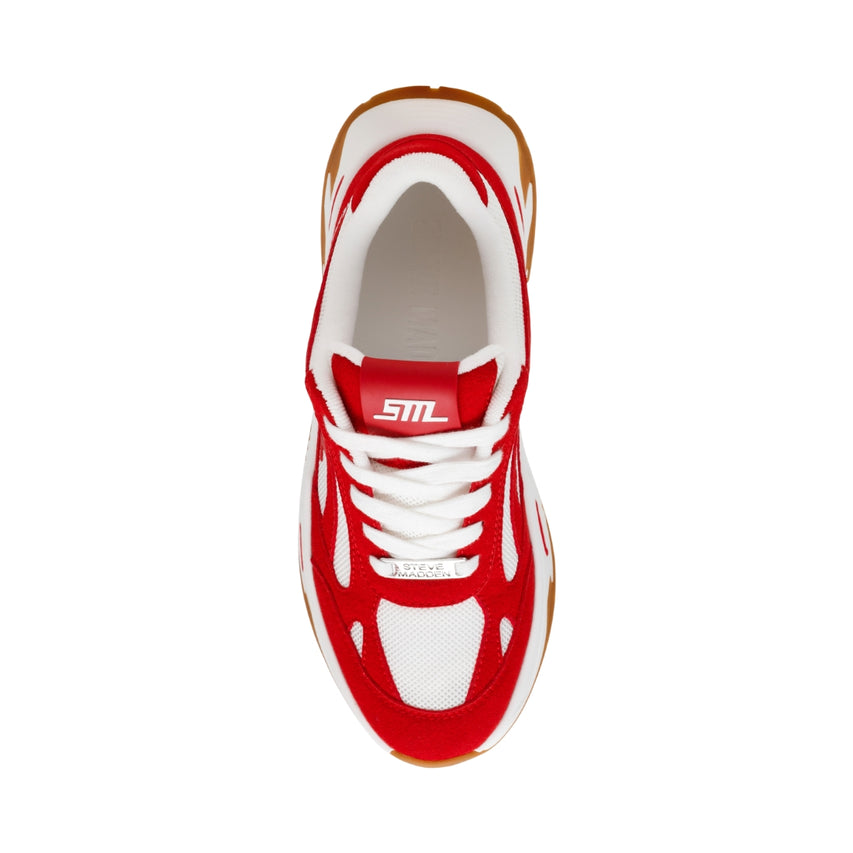 SNEAK-PEAK RED SUEDE