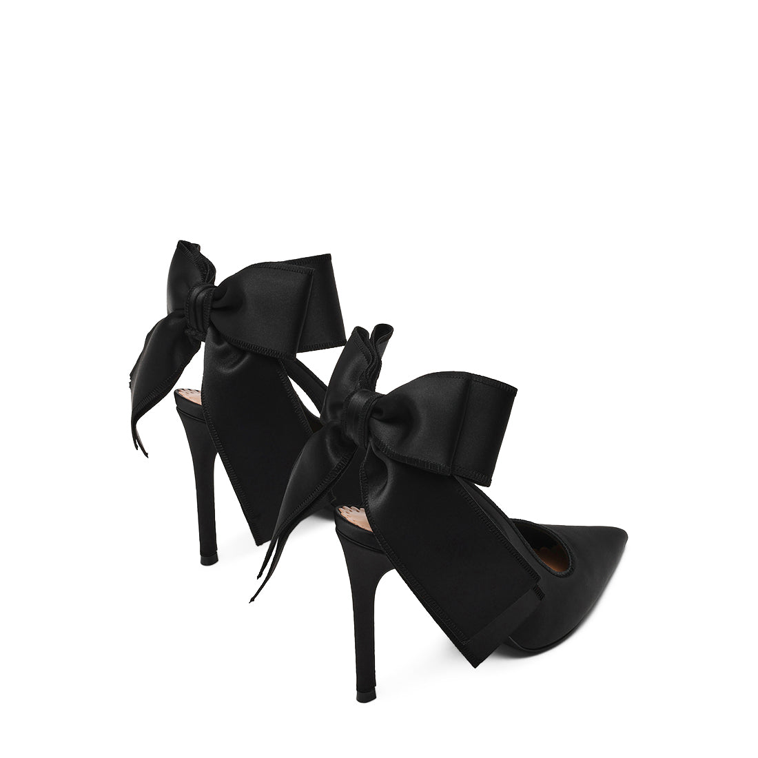 TEACUP BLACK SATIN