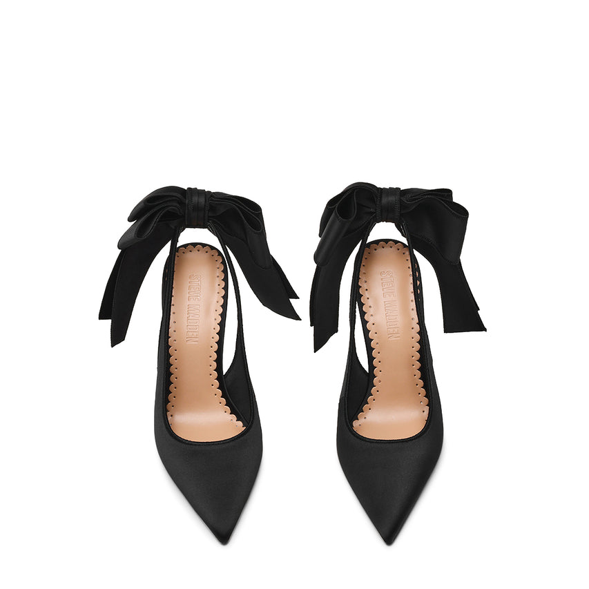 TEACUP BLACK SATIN