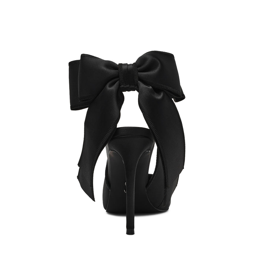 TEACUP BLACK SATIN