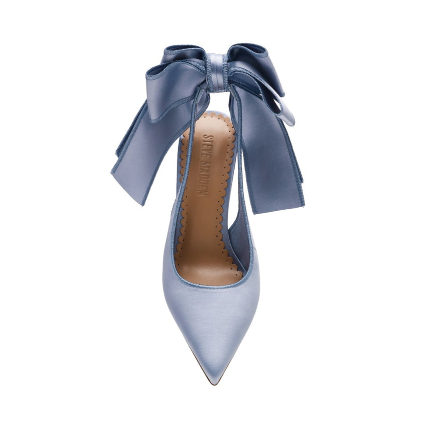 TEACUP BLUE SATIN