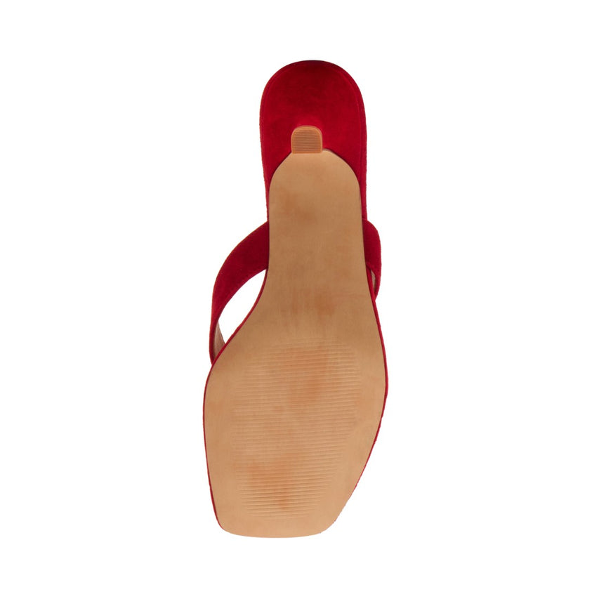 TRACIE RED SUEDE - view 7