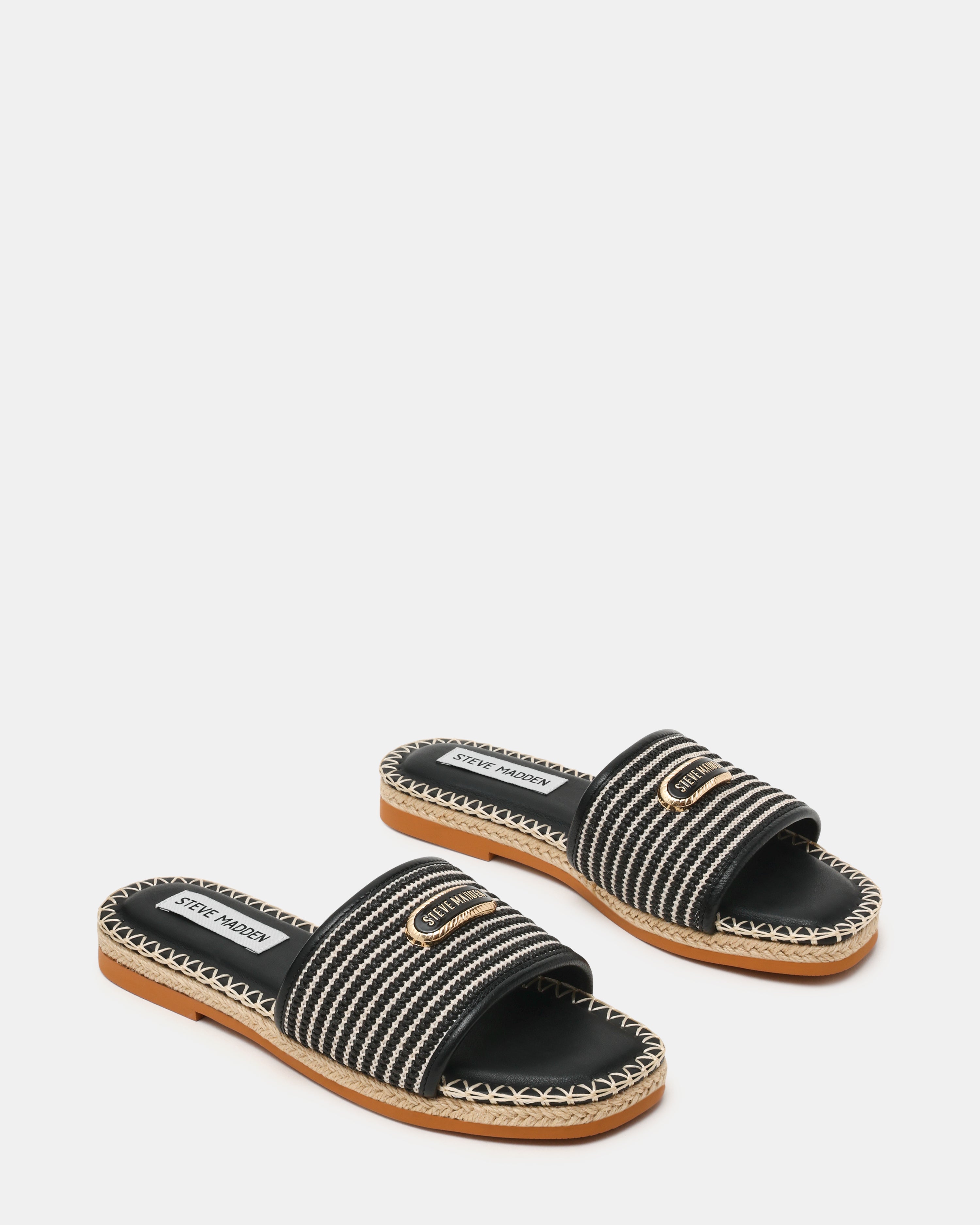 TROPICS BLACK RAFFIA