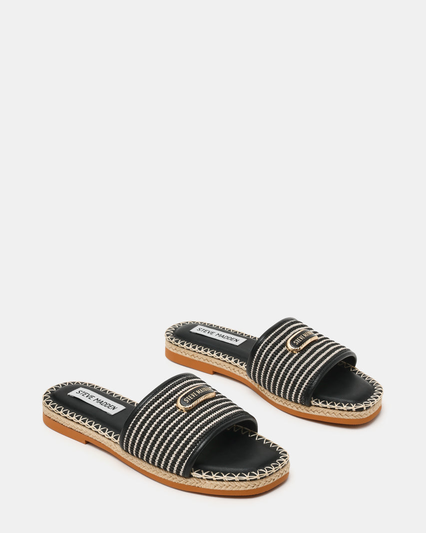 TROPICS BLACK RAFFIA