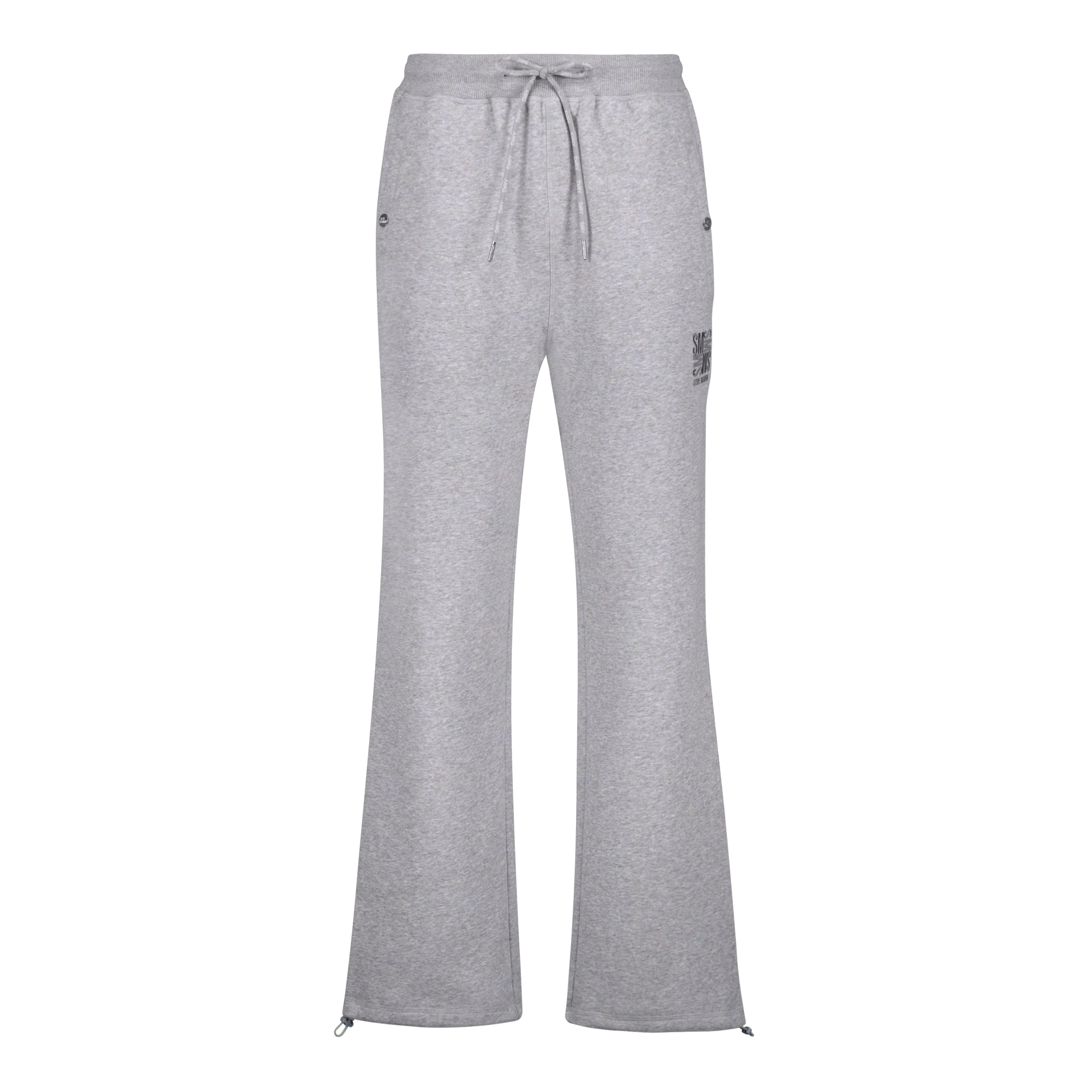 CALLUM GREY MELANGE FLEECE JOGGER