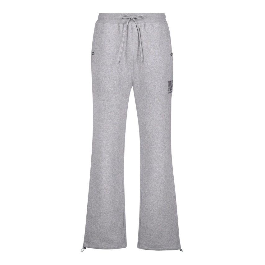 CALLUM GREY MELANGE FLEECE JOGGER