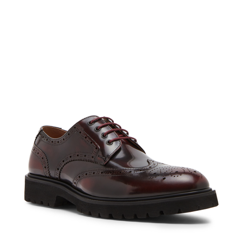 MAYOR-N BURGUNDY LEATHER IMAGE