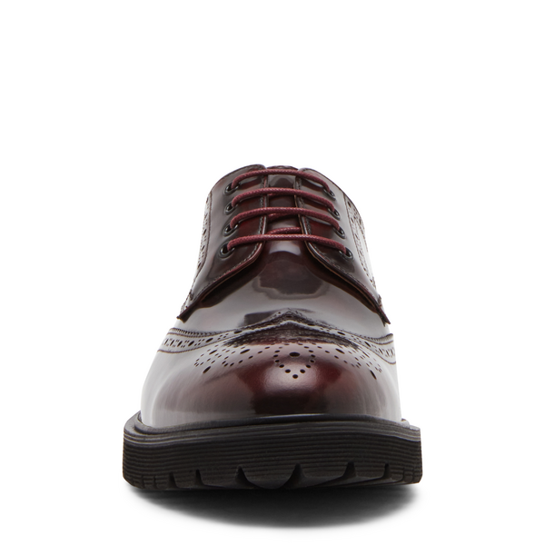 MAYOR-N BURGUNDY LEATHER