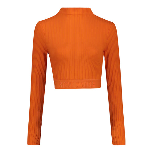 KYLA BASIC FUNNEL NECK ORANGE IMAGE