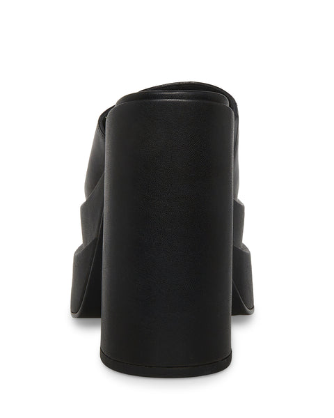 CAGEY BLACK LEATHER