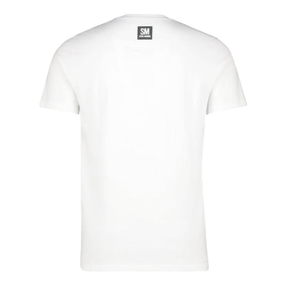 ETHAN WHITE MENS LOGO TEE